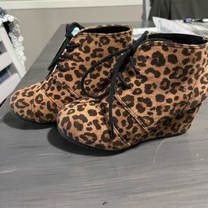 Cheetah Boots